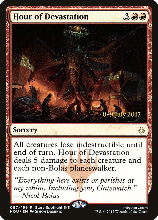 Hour of Devastation [Hour of Devastation Prerelease Promos] | Galaxy Games LLC