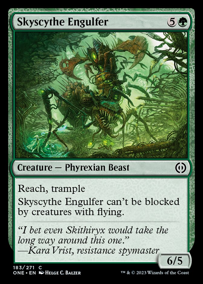 Skyscythe Engulfer [Phyrexia: All Will Be One] | Galaxy Games LLC