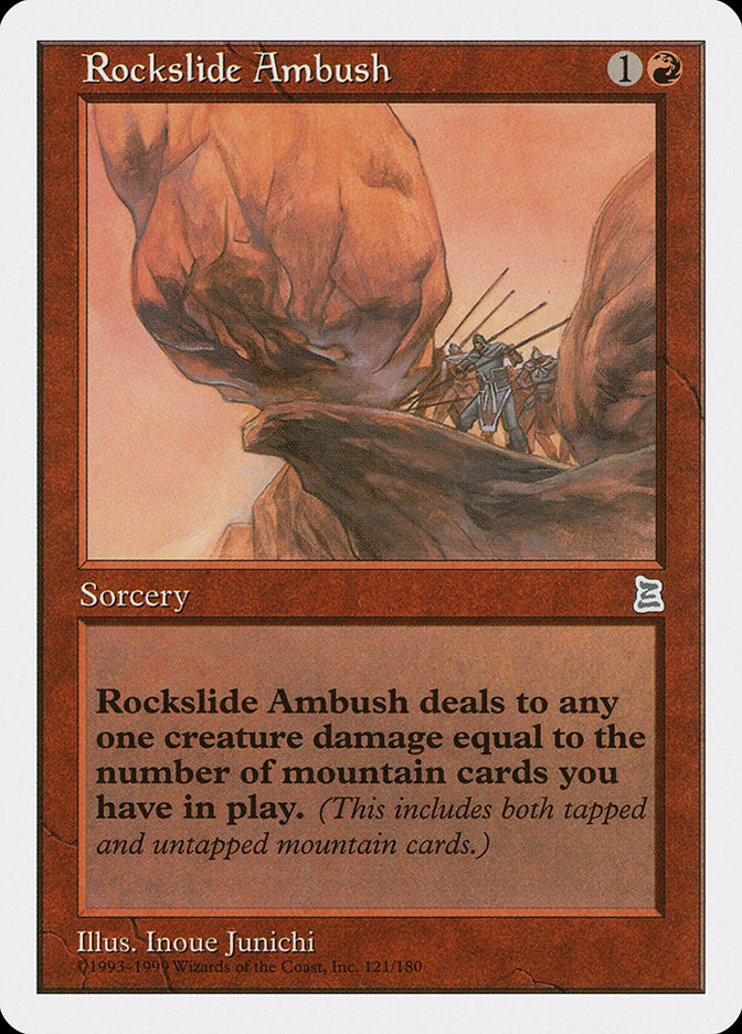 Rockslide Ambush [Portal Three Kingdoms] | Galaxy Games LLC