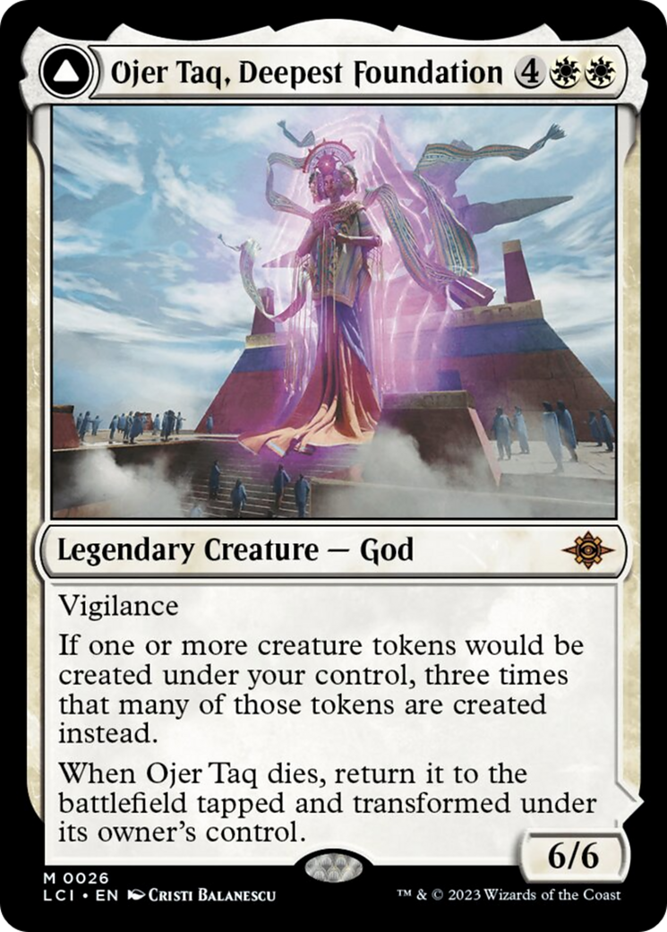 Ojer Taq, Deepest Foundation // Temple of Civilization [The Lost Caverns of Ixalan] | Galaxy Games LLC