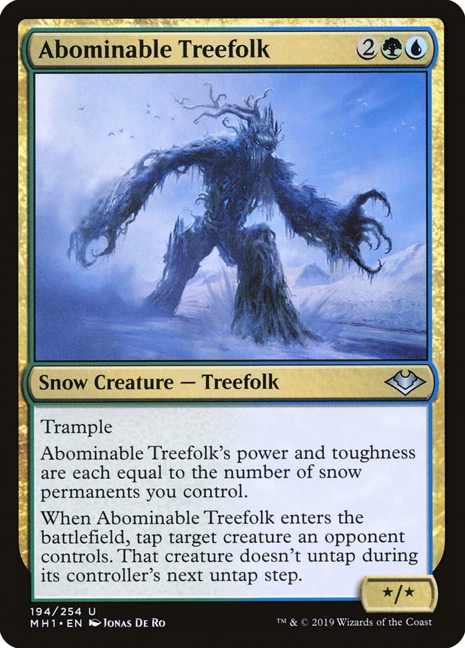 Abominable Treefolk [Modern Horizons] | Galaxy Games LLC