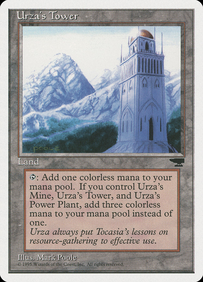 Urza's Tower (Mountains) [Chronicles] | Galaxy Games LLC