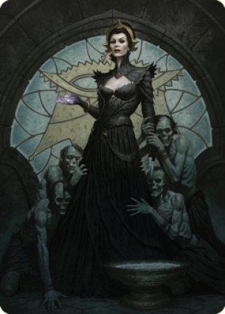 Liliana of the Veil Art Card [Dominaria United Art Series] | Galaxy Games LLC