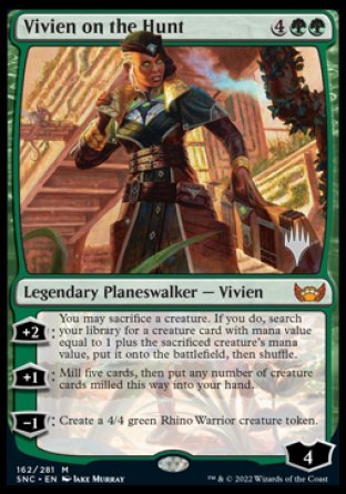 Vivien on the Hunt (Promo Pack) [Streets of New Capenna Promos] | Galaxy Games LLC