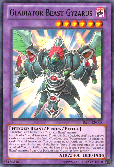 Gladiator Beast Gyzarus [BATT-EN008] Starfoil Rare | Galaxy Games LLC