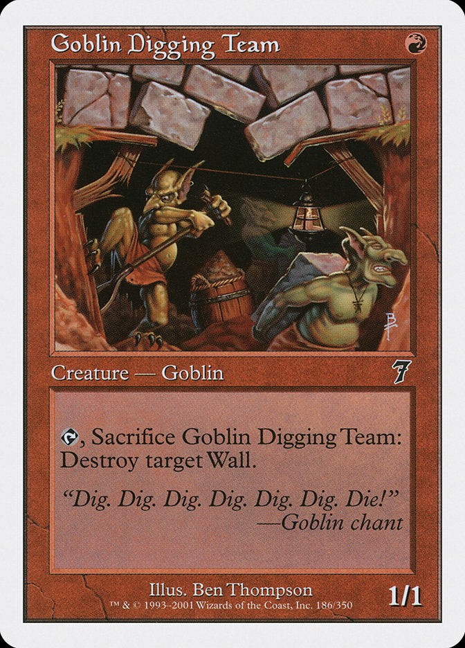 Goblin Digging Team [Seventh Edition] | Galaxy Games LLC