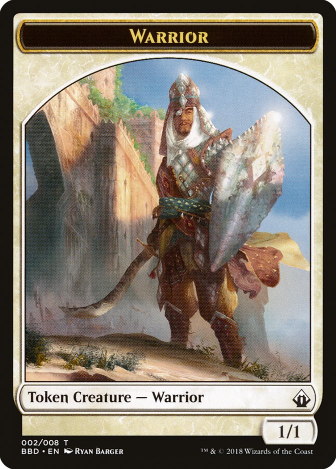 Warrior Token [Battlebond Tokens] | Galaxy Games LLC