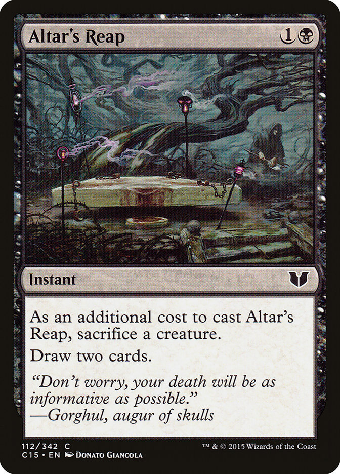 Altar's Reap [Commander 2015] | Galaxy Games LLC