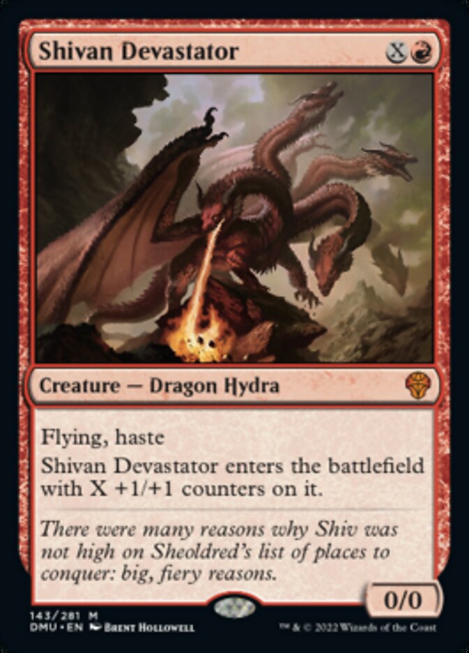 Shivan Devastator [Dominaria United] | Galaxy Games LLC