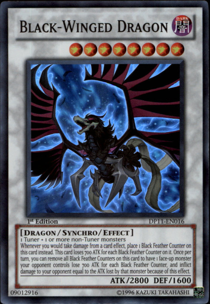 Black-Winged Dragon [DP11-EN016] Super Rare | Galaxy Games LLC