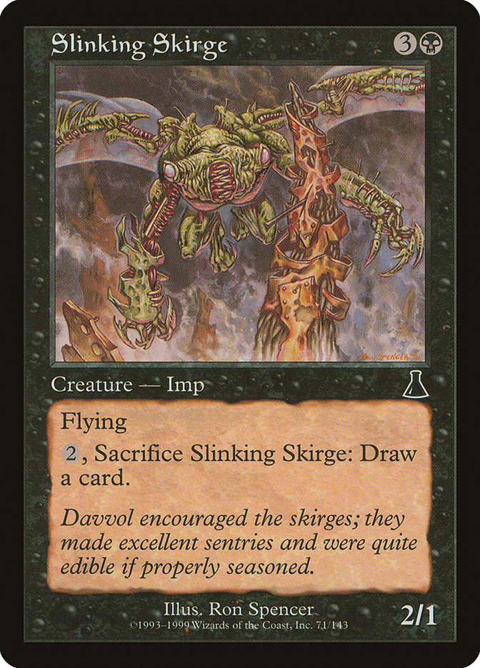 Slinking Skirge [Urza's Destiny] | Galaxy Games LLC