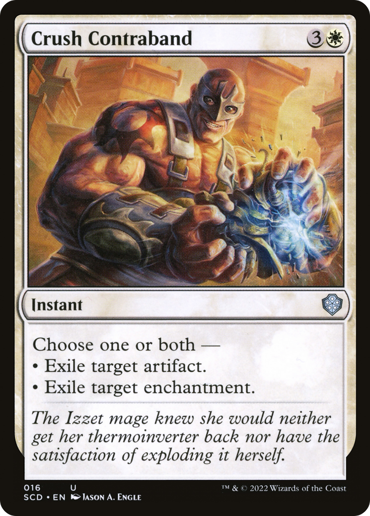 Crush Contraband [Starter Commander Decks] | Galaxy Games LLC