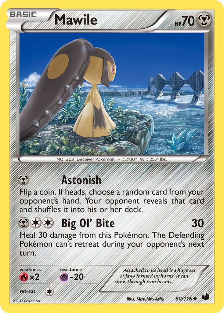 Mawile (80/116) [Black & White: Plasma Freeze] | Galaxy Games LLC