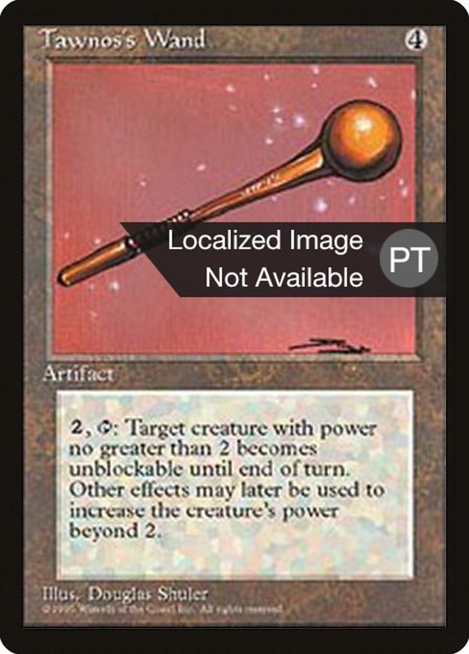 Tawnos's Wand [Fourth Edition (Foreign Black Border)] | Galaxy Games LLC