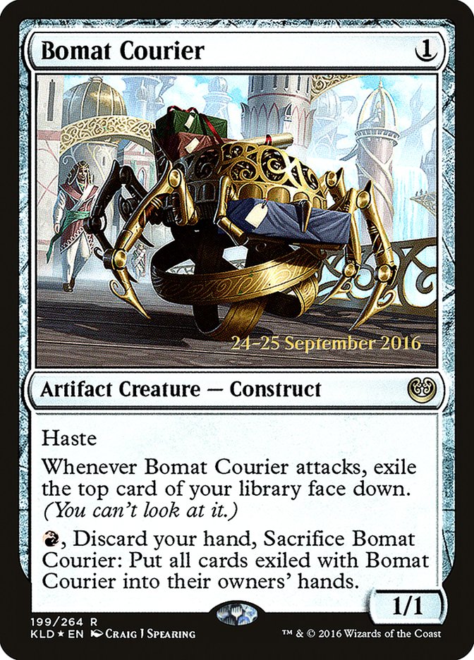 Bomat Courier [Kaladesh Prerelease Promos] | Galaxy Games LLC