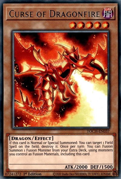 Curse of Dragonfire [TOCH-EN037] Rare | Galaxy Games LLC