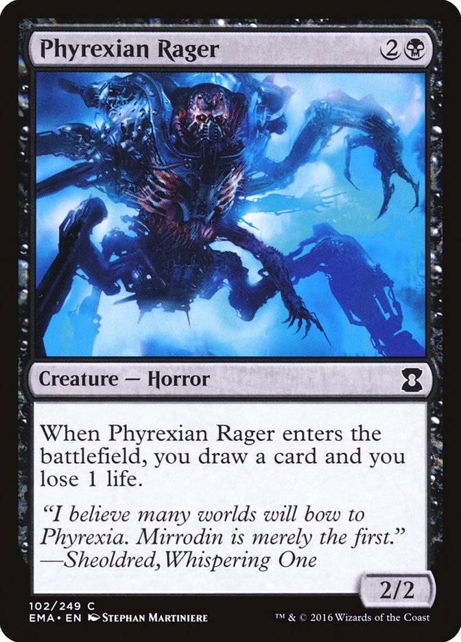 Phyrexian Rager [Eternal Masters] | Galaxy Games LLC