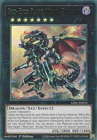 Red-Eyes Flare Metal Dragon (Green) [LDS1-EN015] Ultra Rare | Galaxy Games LLC