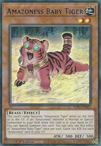 Amazoness Baby Tiger (Blue) [LDS1-EN023] Ultra Rare | Galaxy Games LLC