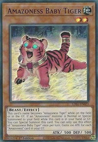 Amazoness Baby Tiger (Purple) [LDS1-EN023] Ultra Rare | Galaxy Games LLC