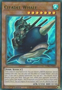 Citadel Whale (Green) [LDS1-EN027] Ultra Rare | Galaxy Games LLC