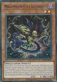 Millennium-Eyes Illusionist (Purple) [LDS1-EN045] Ultra Rare | Galaxy Games LLC
