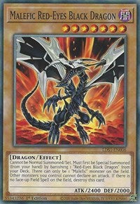 Malefic Red-Eyes Black Dragon [LDS1-EN006] Common | Galaxy Games LLC