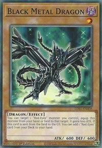 Black Metal Dragon [LDS1-EN008] Common | Galaxy Games LLC