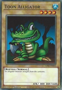 Toon Alligator [LDS1-EN052] Common | Galaxy Games LLC