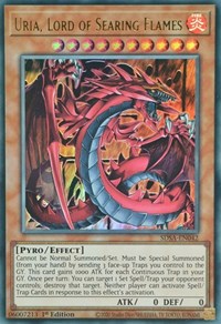 Uria, Lord of Searing Flames [SDSA-EN042] Ultra Rare | Galaxy Games LLC