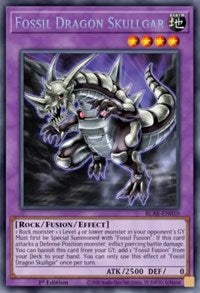 Fossil Dragon Skullgar [BLAR-EN010] Secret Rare | Galaxy Games LLC