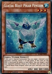 Glacial Beast Polar Penguin [BLAR-EN032] Secret Rare | Galaxy Games LLC