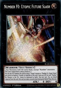 Number F0: Utopic Future Slash [BLAR-EN046] Secret Rare | Galaxy Games LLC