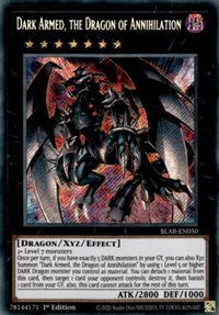 Dark Armed, the Dragon of Annihilation [BLAR-EN050] Secret Rare | Galaxy Games LLC