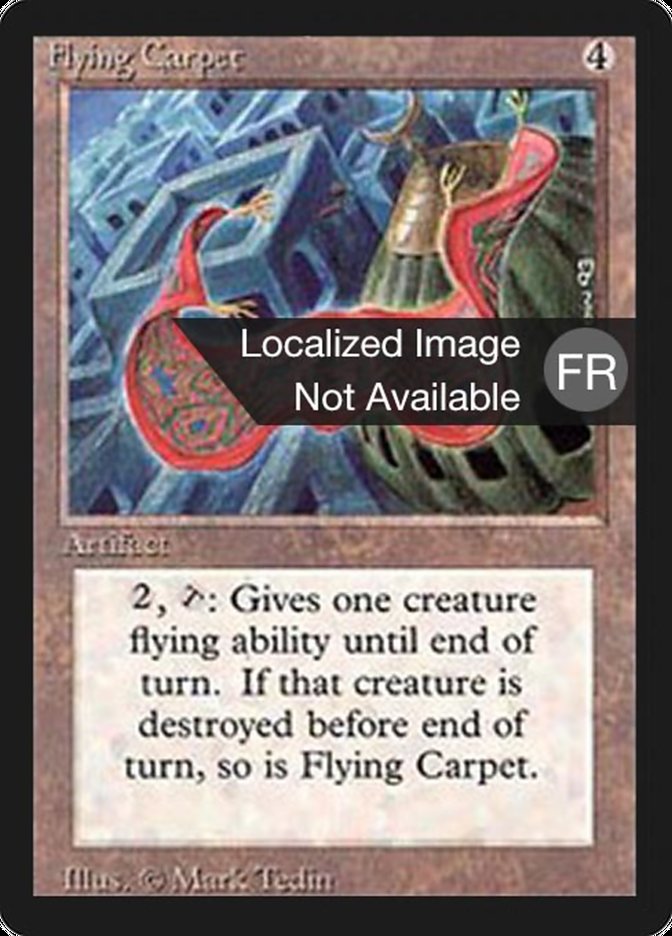Flying Carpet [Foreign Black Border] | Galaxy Games LLC