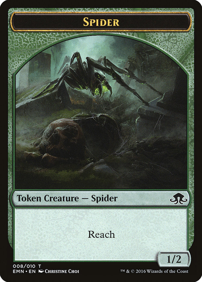 Spider Token [Eldritch Moon Tokens] | Galaxy Games LLC