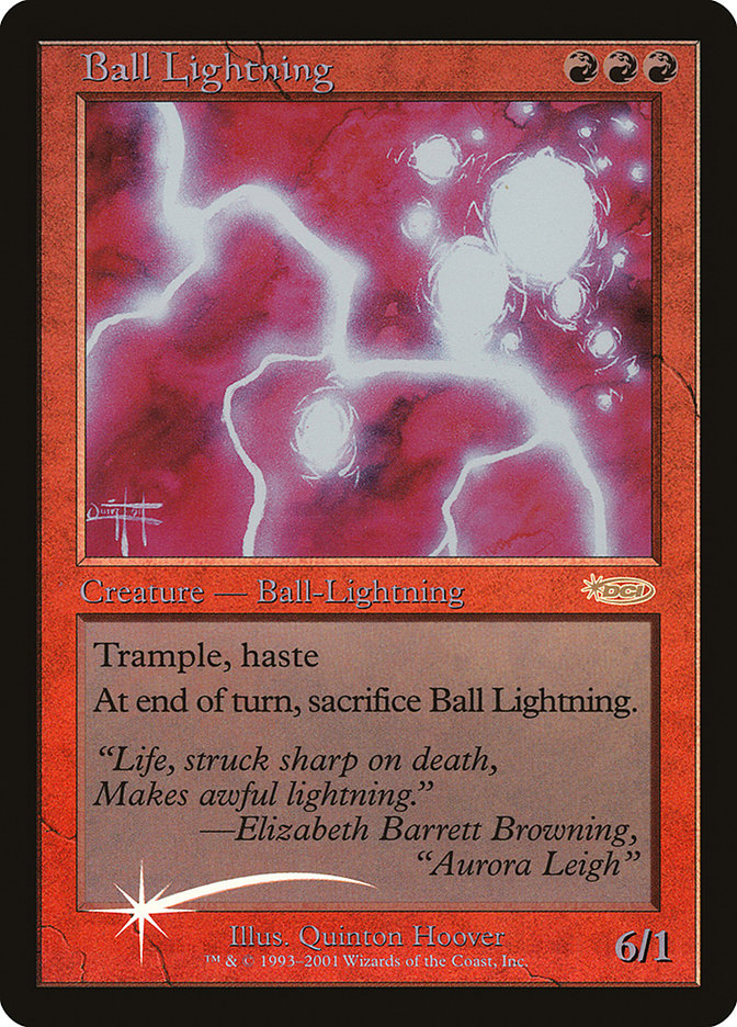 Ball Lightning [Judge Gift Cards 2001] | Galaxy Games LLC