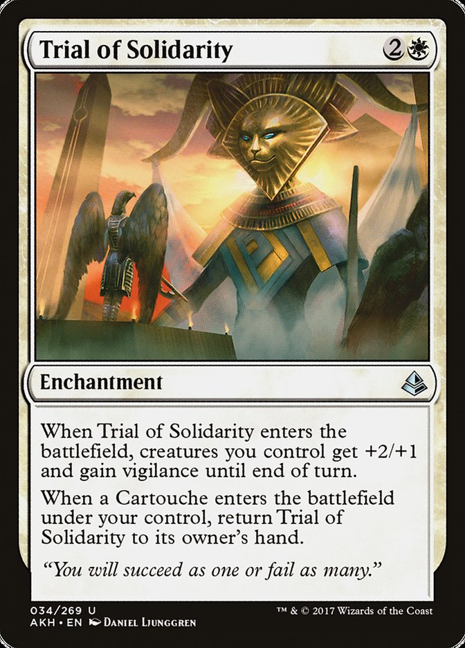 Trial of Solidarity [Amonkhet] | Galaxy Games LLC