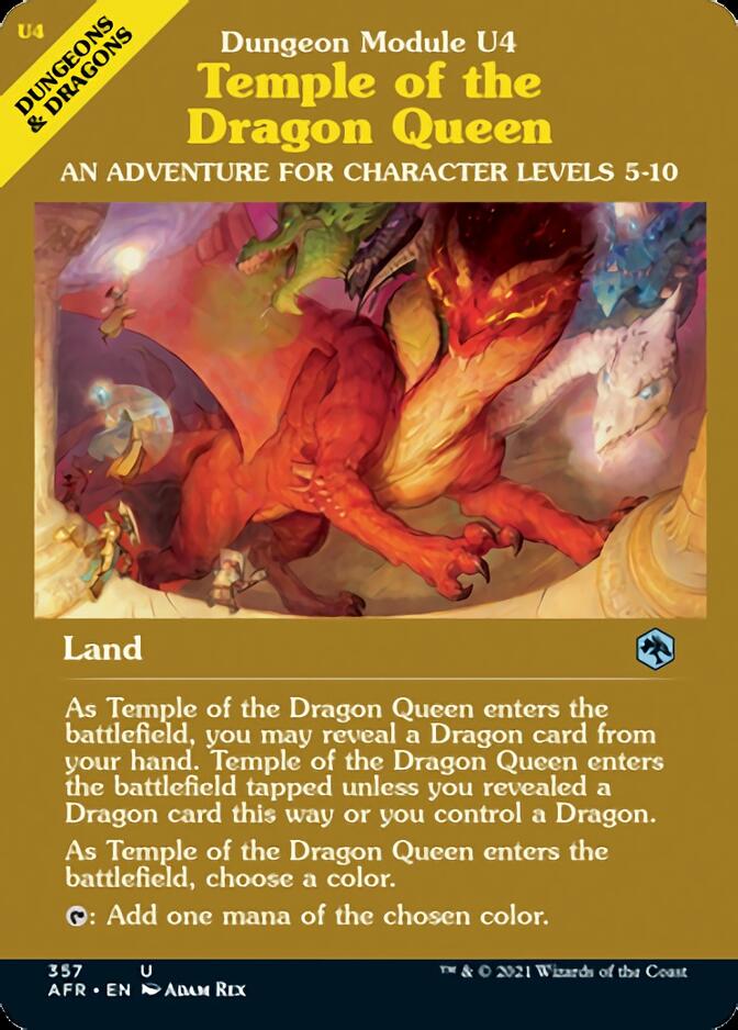 Temple of the Dragon Queen (Dungeon Module) [Dungeons & Dragons: Adventures in the Forgotten Realms] | Galaxy Games LLC