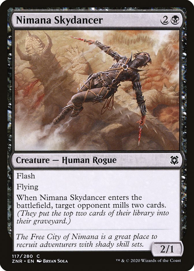 Nimana Skydancer [Zendikar Rising] | Galaxy Games LLC