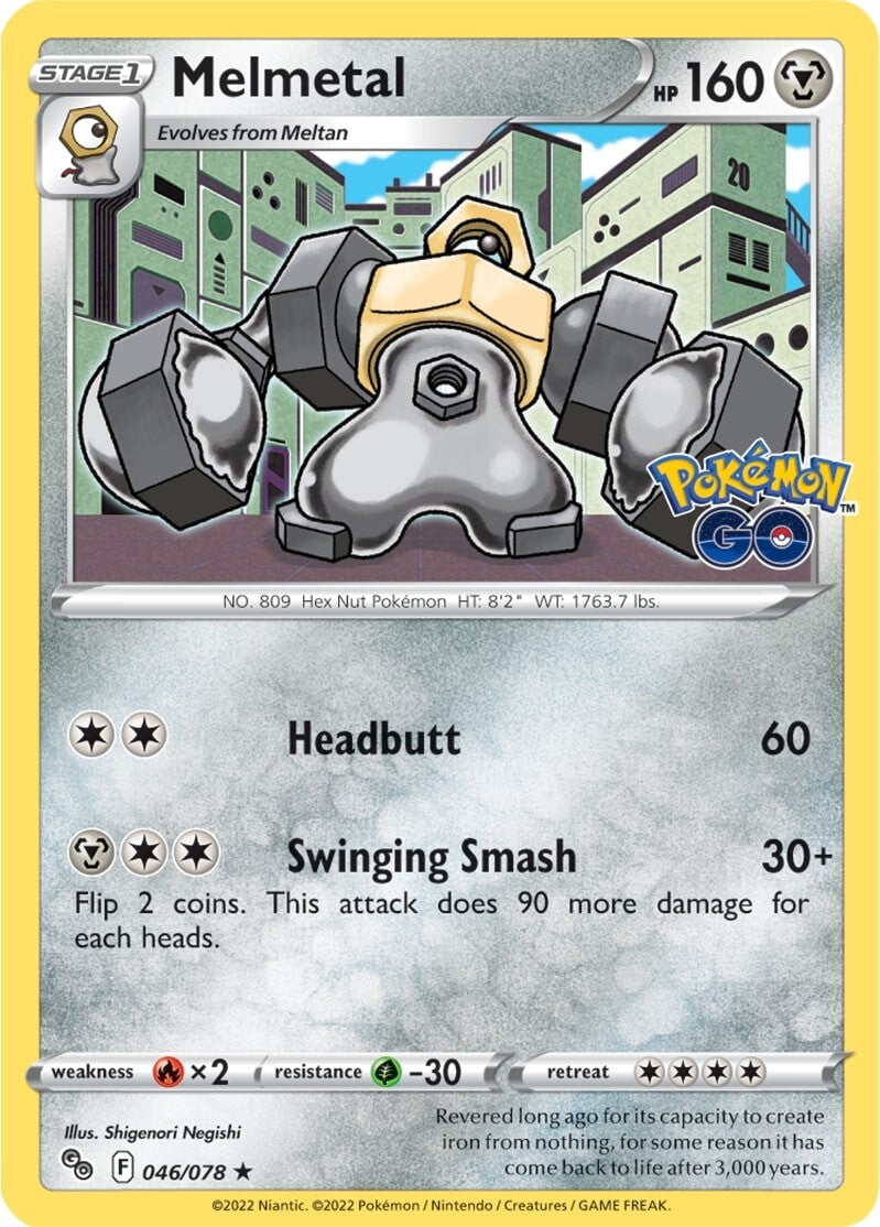 Melmetal (046/078) [Pokémon GO] | Galaxy Games LLC