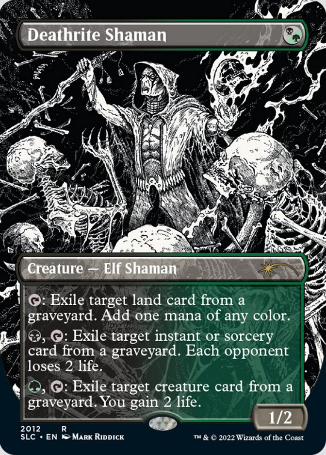 Deathrite Shaman (Borderless) [Secret Lair 30th Anniversary Countdown Kit] | Galaxy Games LLC