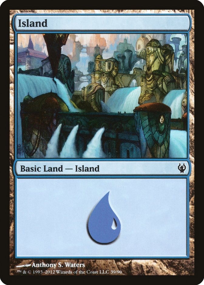 Island (39) [Duel Decks: Izzet vs. Golgari] | Galaxy Games LLC