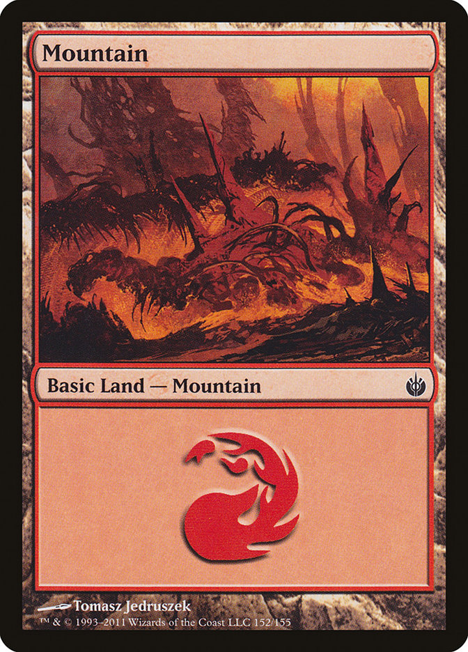 Mountain (152) [Mirrodin Besieged] | Galaxy Games LLC