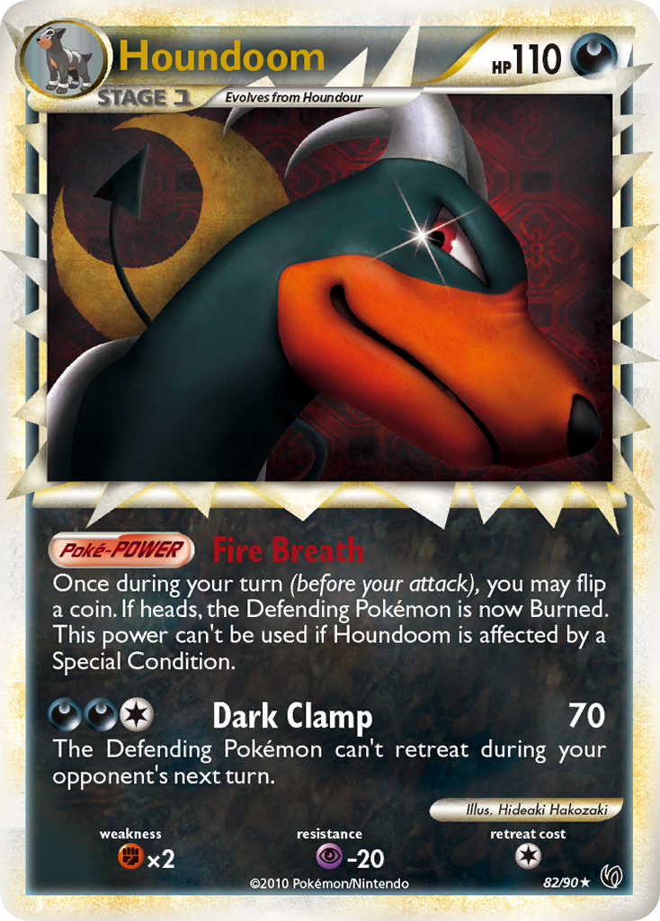 Houndoom (82/90) [HeartGold & SoulSilver: Undaunted] | Galaxy Games LLC