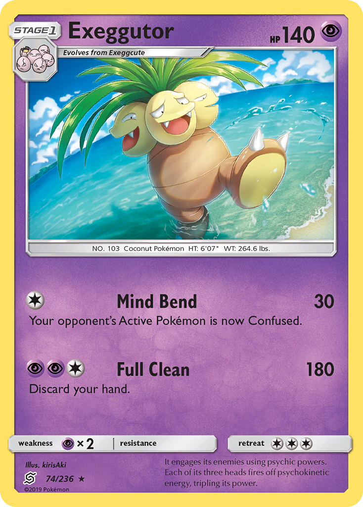 Exeggutor (74/236) [Sun & Moon: Unified Minds] | Galaxy Games LLC