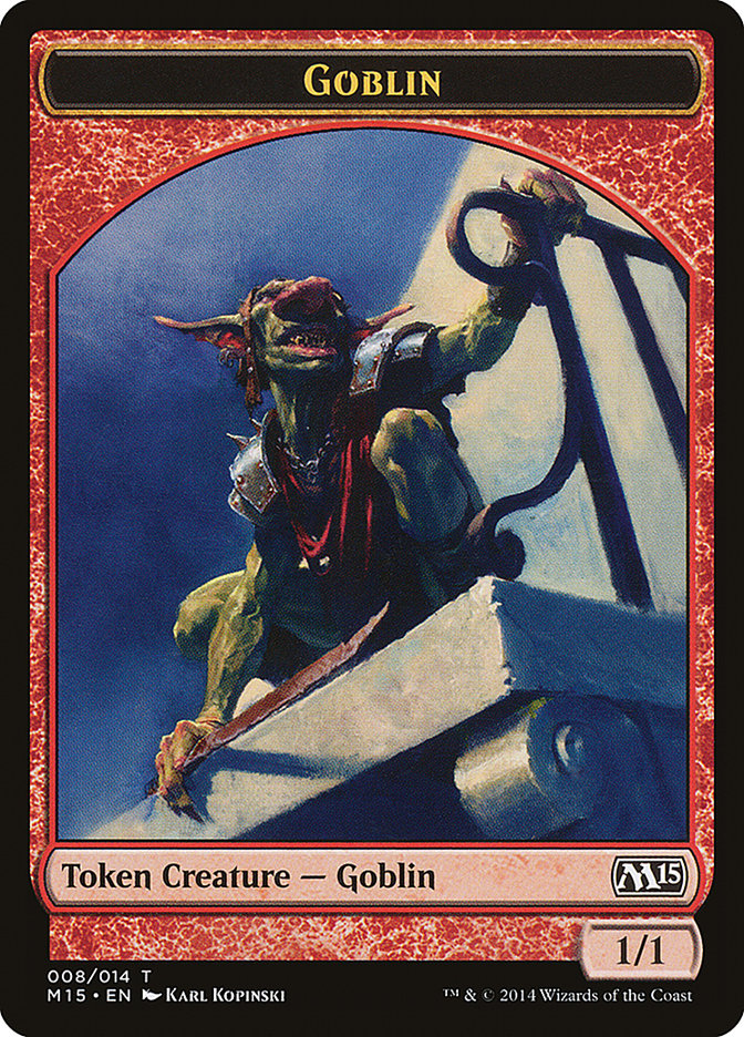 Goblin Token [Magic 2015 Tokens] | Galaxy Games LLC