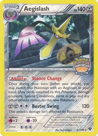 Aegislash (85/146) (Regional Championship Promo) [XY: Base Set] | Galaxy Games LLC