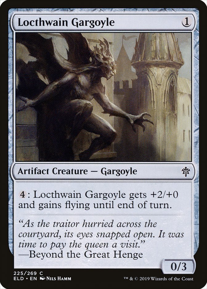 Locthwain Gargoyle [Throne of Eldraine] | Galaxy Games LLC