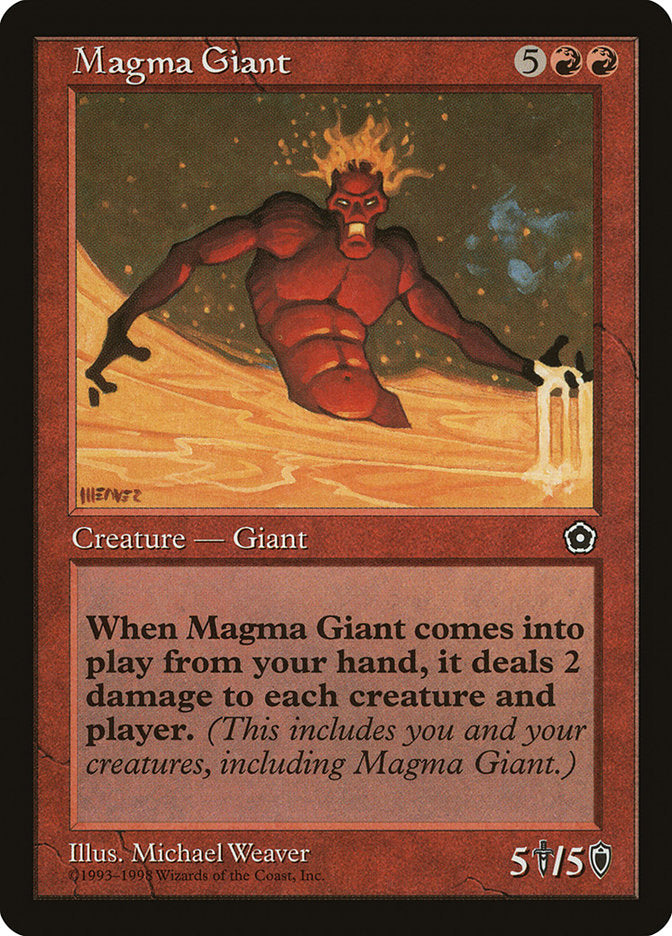 Magma Giant [Portal Second Age] | Galaxy Games LLC